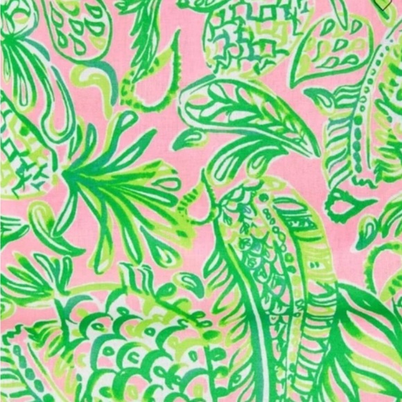 Lilly Pulitzer Hiedi Cotton Maxi Dress 
Mandevilla Baby Fins And Flippers - Picture 5 of 13